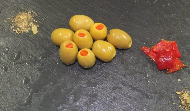 Aceituna Gordal rellena de Pimiento de Campo Real