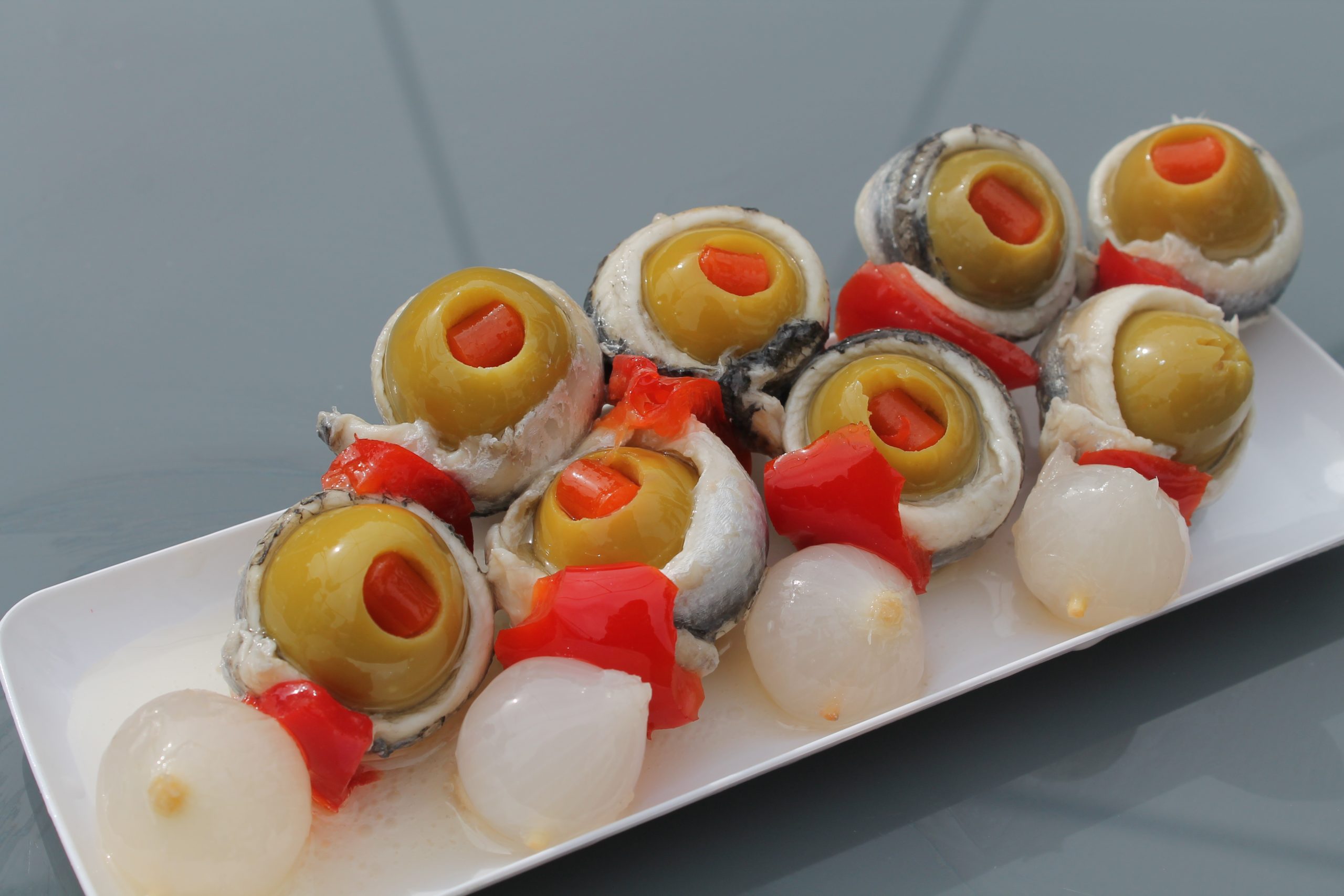 Tapa de ojitos de boquerón de Campo Real