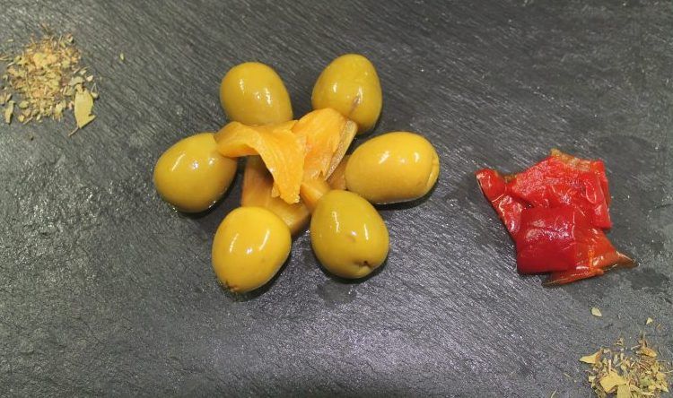 Aceituna Gordal rellena de Berenjena de Campo Real