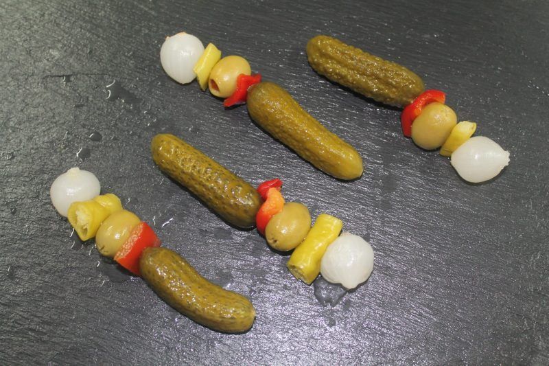 Banderillas de pepino de Campo Real